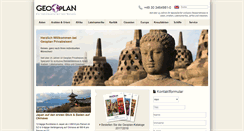 Desktop Screenshot of geoplan-reisen.de